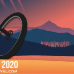 Affiche officielle Vélo Vert Festival 2020